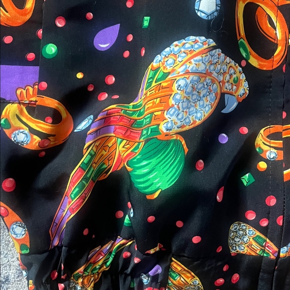 Vintage silky jacket - Picture 3 of 5